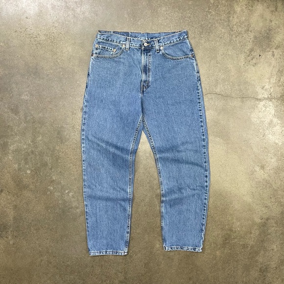 Vintage Levi’s 550 Relaxed Fit USA 90s Denim Jeans - Picture 2 of 8